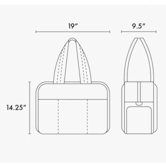 Calpak Luka Large Duffel Lilac Light Purple - Picture 6 of 8